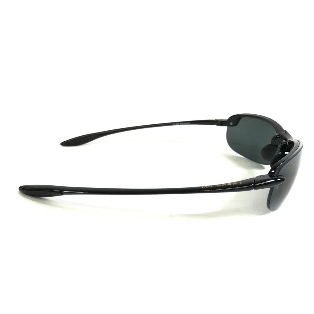 Maui Jim Sunglasses Makaha Readers +1.50 G-805-02 15 Black Gloss w/ Neutral Gray